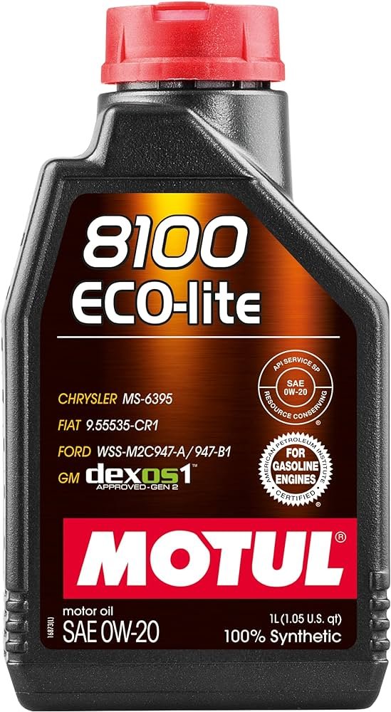 8100 ECO-LITE 5W-30 FULLY SYNTHETIC ENGINE OIL
